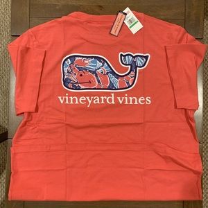 Vineyard Vines Men’s Shell Crab Pocket T-shirt (L)